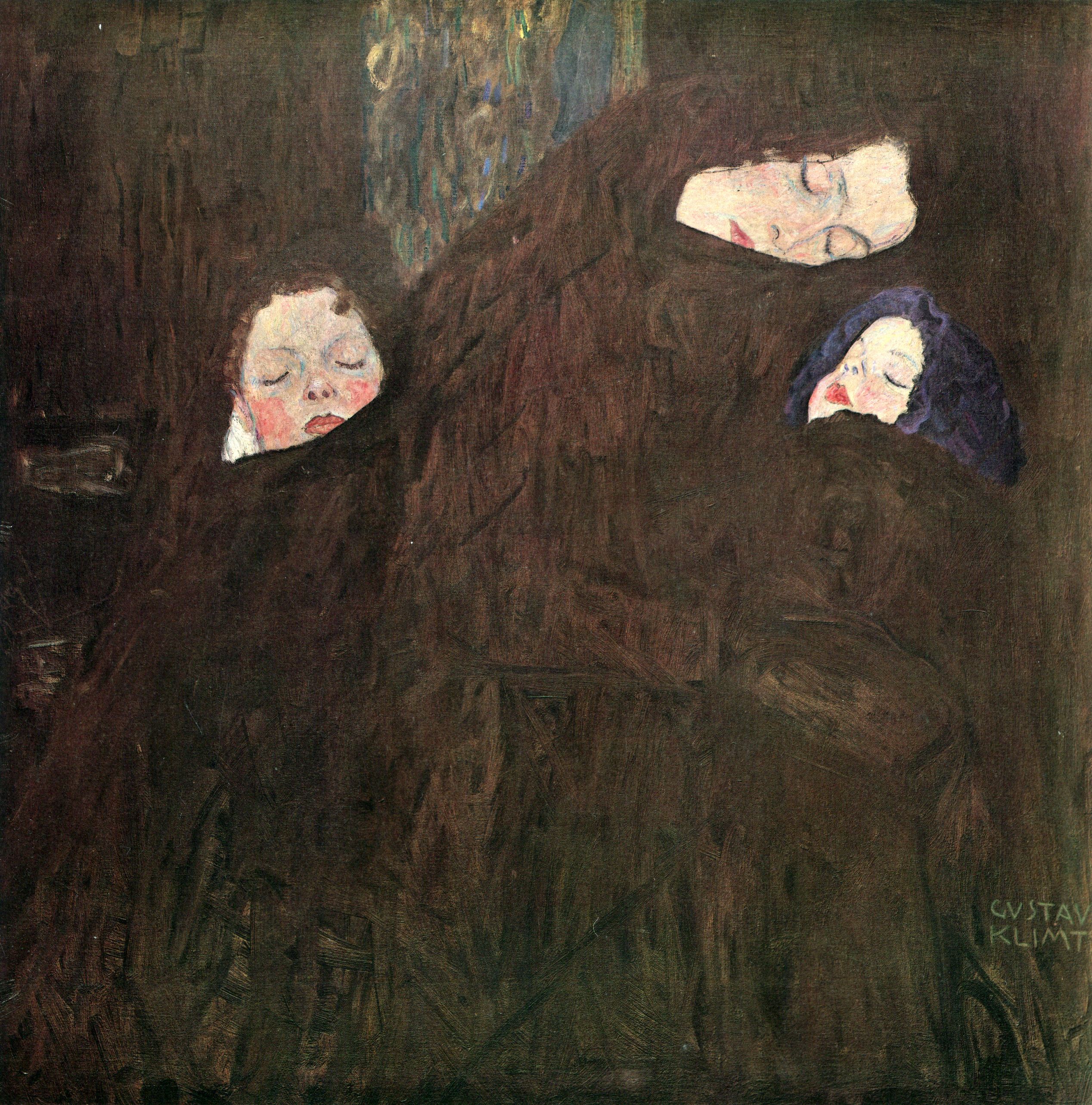 Gustav Klimt - Mother with Children 1910